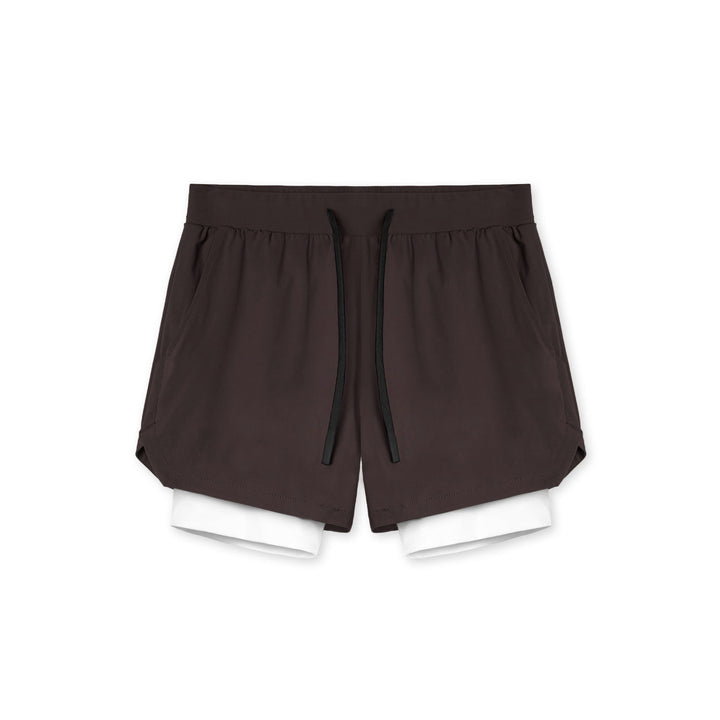 Herren Sportliche Hybrid-Shorts mit Innenfutter Aliams