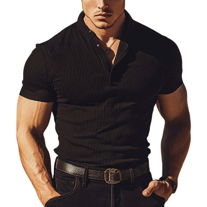 Herren Kurzarm Poloshirt Aliams