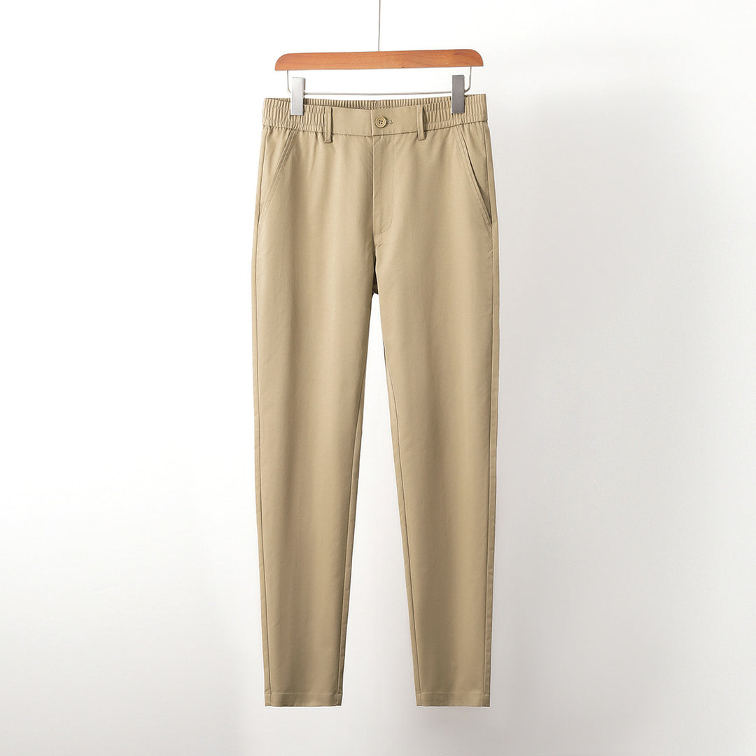 Herren schicke Slim-Fit Freizeithosen Aliams