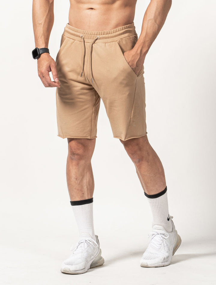 Herren Bequeme Freizeitshorts mit elastischem Bund und Taschen Aliams