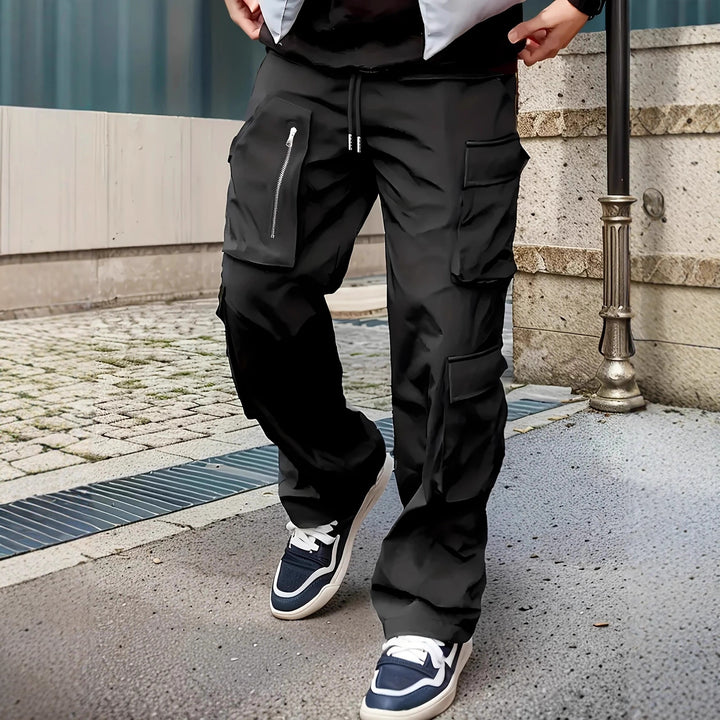 Herren Cargo-Hose mit multifunktionalen Taschen und modernem Schnitt Hedi-Mode