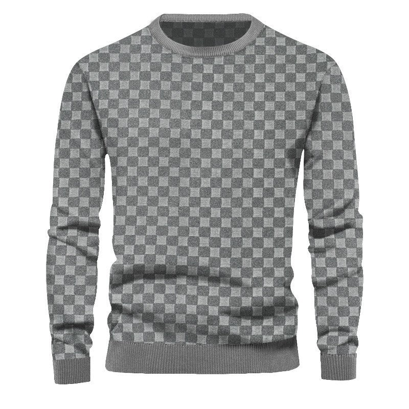 Herren Strickpullover mit strukturiertem Design und bequemem Schnitt Aliams
