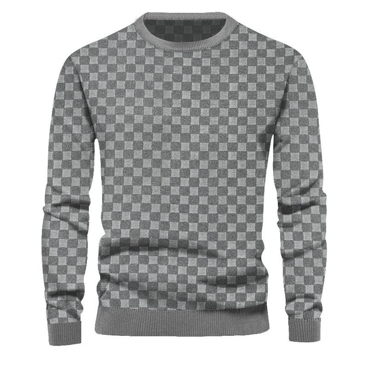 Herren Strickpullover mit strukturiertem Design und bequemem Schnitt Aliams