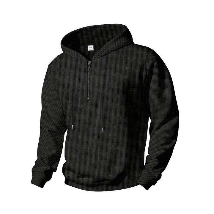 Herren stylische Kapuzenpullover mit Reißverschluss Aliams