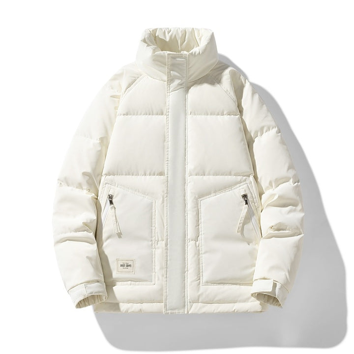 Herren isolierte Pufferjacke mit höherem Kragen Aliams