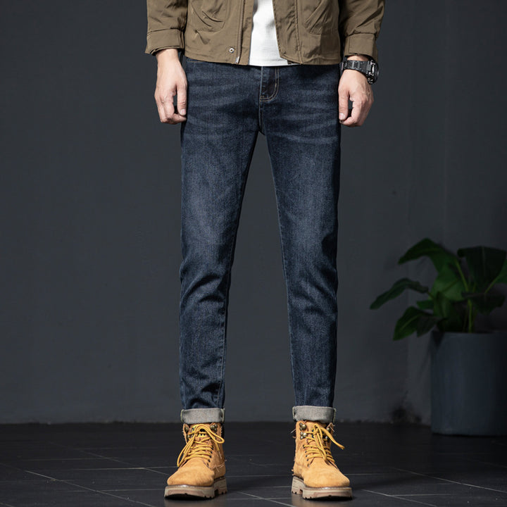 Herren Slim Fit Jeanshose mit hohem Tragekomfort und modischem Look Aliams