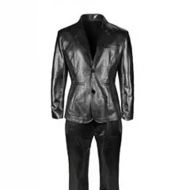 Herren Glamouröser Satin-Anzug Aliams