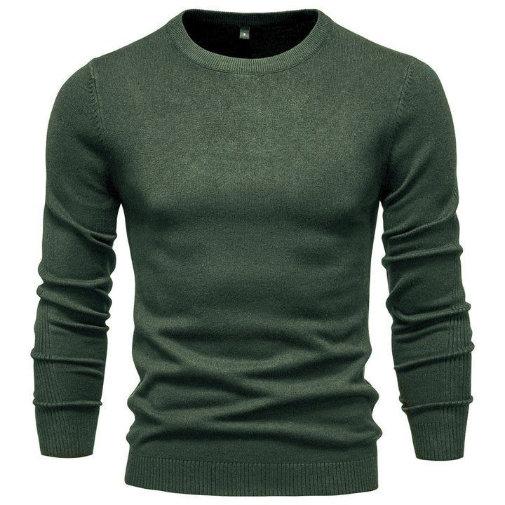 Herren Rundhals Pullover aus hochwertiger Baumwolle Aliams