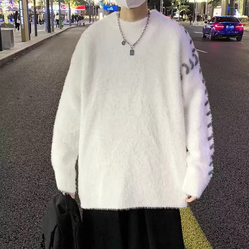 Damen gemütlicher Strickpullover mit stilvollen Details Aliams