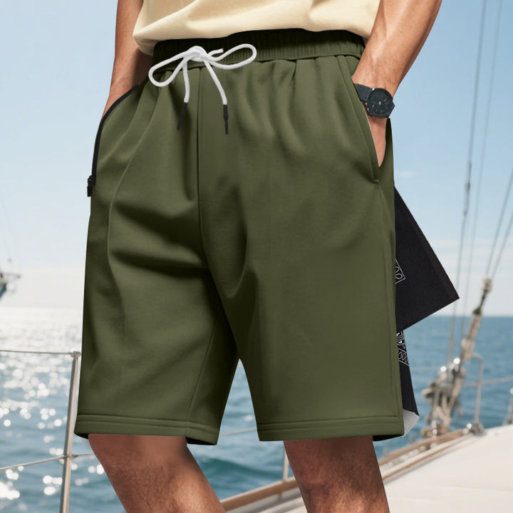 Herren Sportliche Segelshorts mit praktischen Seitentaschen und elastischem Bund Aliams