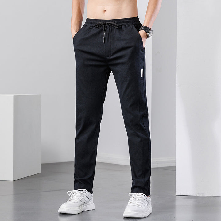 Herren Sportliche Freizeithose mit elastischem Bund Aliams