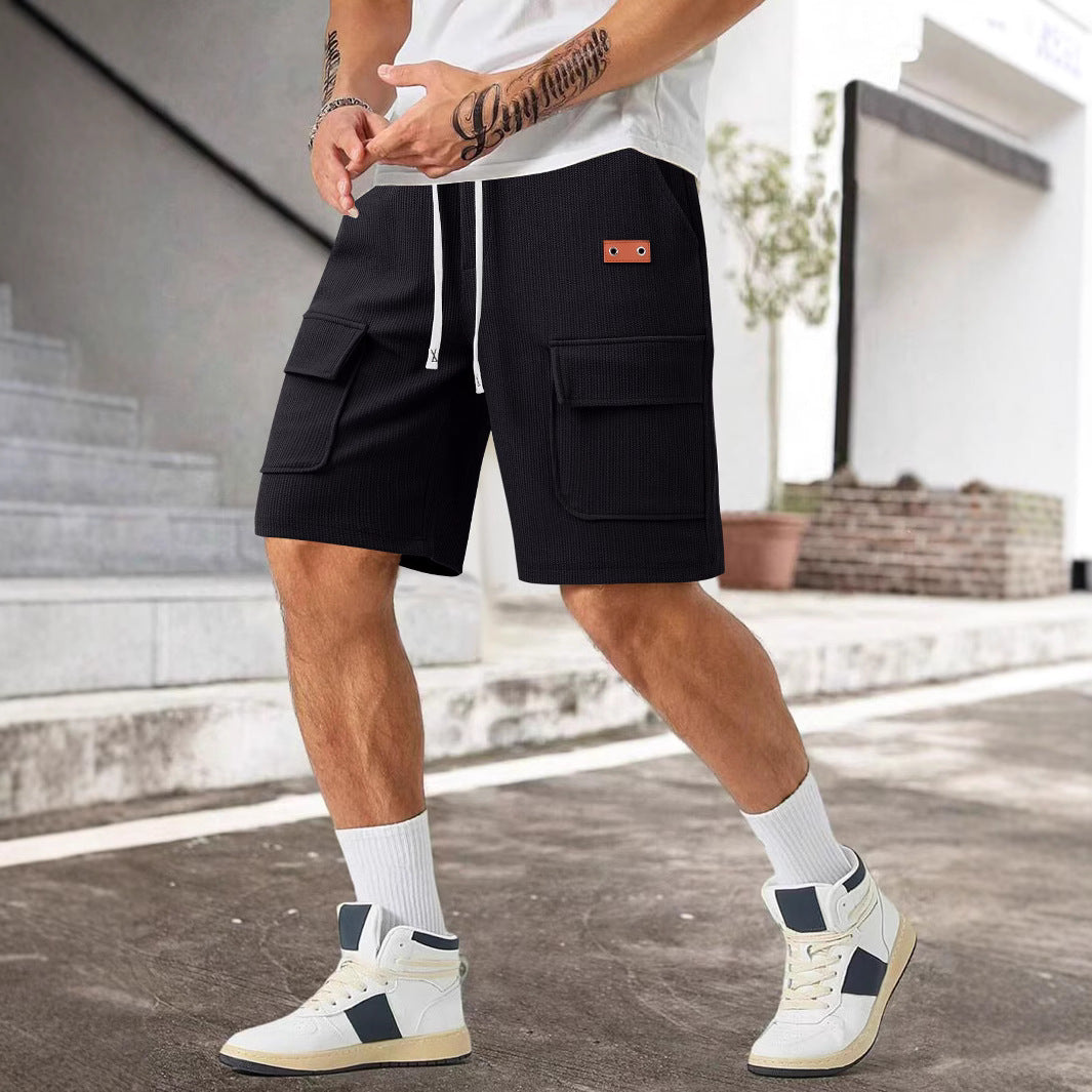 Herren Cargo-Shorts mit praktischen Taschen und atmungsaktivem Gewebe Aliams