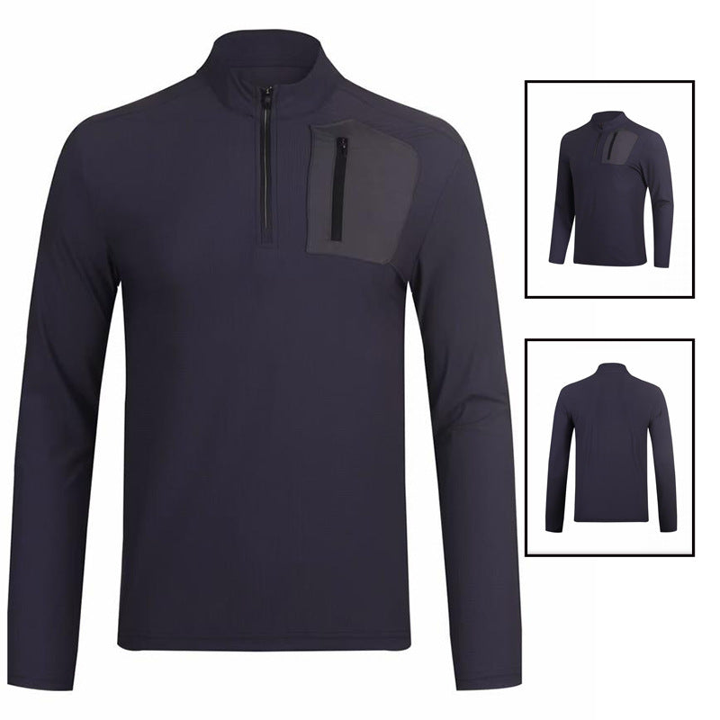 Herren Funktionspullover mit Brusttasche Aliams