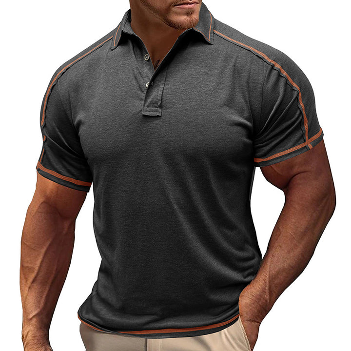 Herren Sportliches Poloshirt Aliams