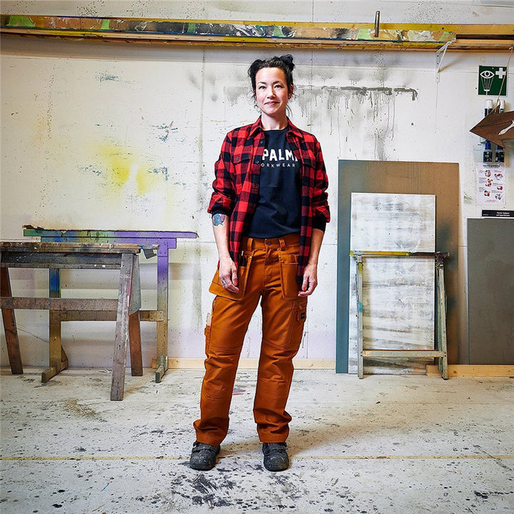 Herren Karierte Flanellhemden Aliams