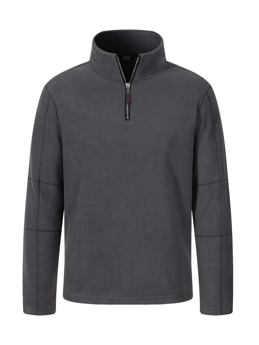 Herren Fleecejacke mit hohem Kragen und praktischem Reißverschluss Aliams