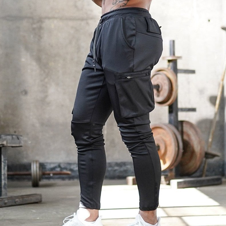 Herren Cargo-Jogginghose mit praktischen Reißverschlusstaschen und modernem Schnitt Aliams