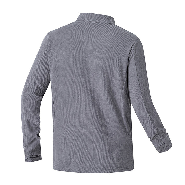 Herren Atmungsaktives Funktionsshirt mit halbhohem Reißverschluss Aliams