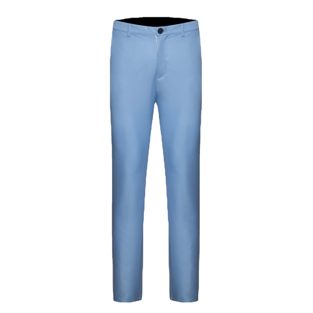 Herren elegante Chino-Hose mit schmalem Schnitt und atmungsaktivem Material Aliams