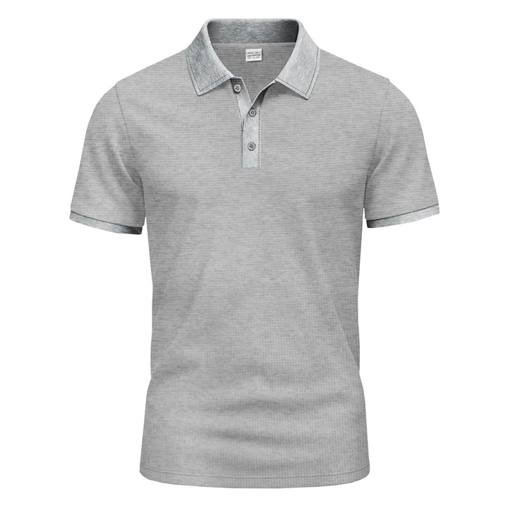 Herren Sportliches Poloshirt mit feuchtigkeitsableitenden Eigenschaften und strukturiertem Design Aliams