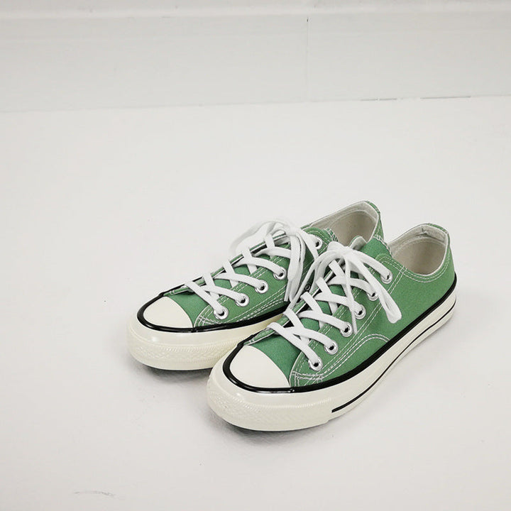 Damen Canvas Sneakers Im Klassischen Retro-Stil mit Bequemer Gummisohle und Schnelltrocknendem Obermaterial Aliams