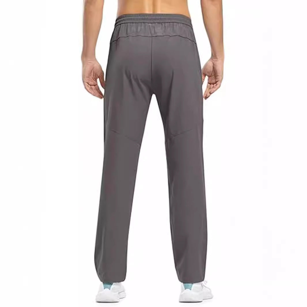 Herren Sportliche Freizeit-Hose mit seitlichen Reißverschlusstaschen Aliams