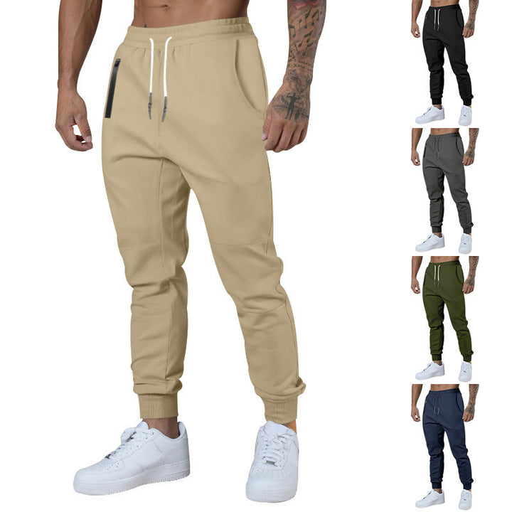 Herren Sportliche Jogginghose mit praktischen Taschen und elastischem Bund Aliams