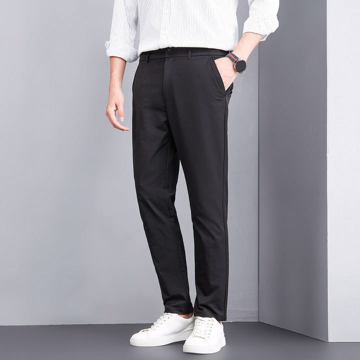 Herren schicke Slim-Fit Freizeithosen Aliams