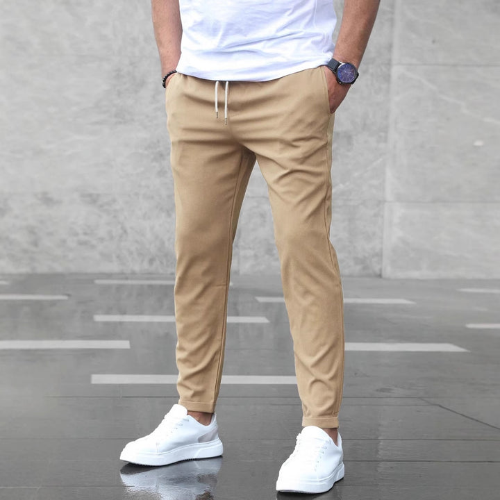 Herren elegante Chino-Hosen Aliams