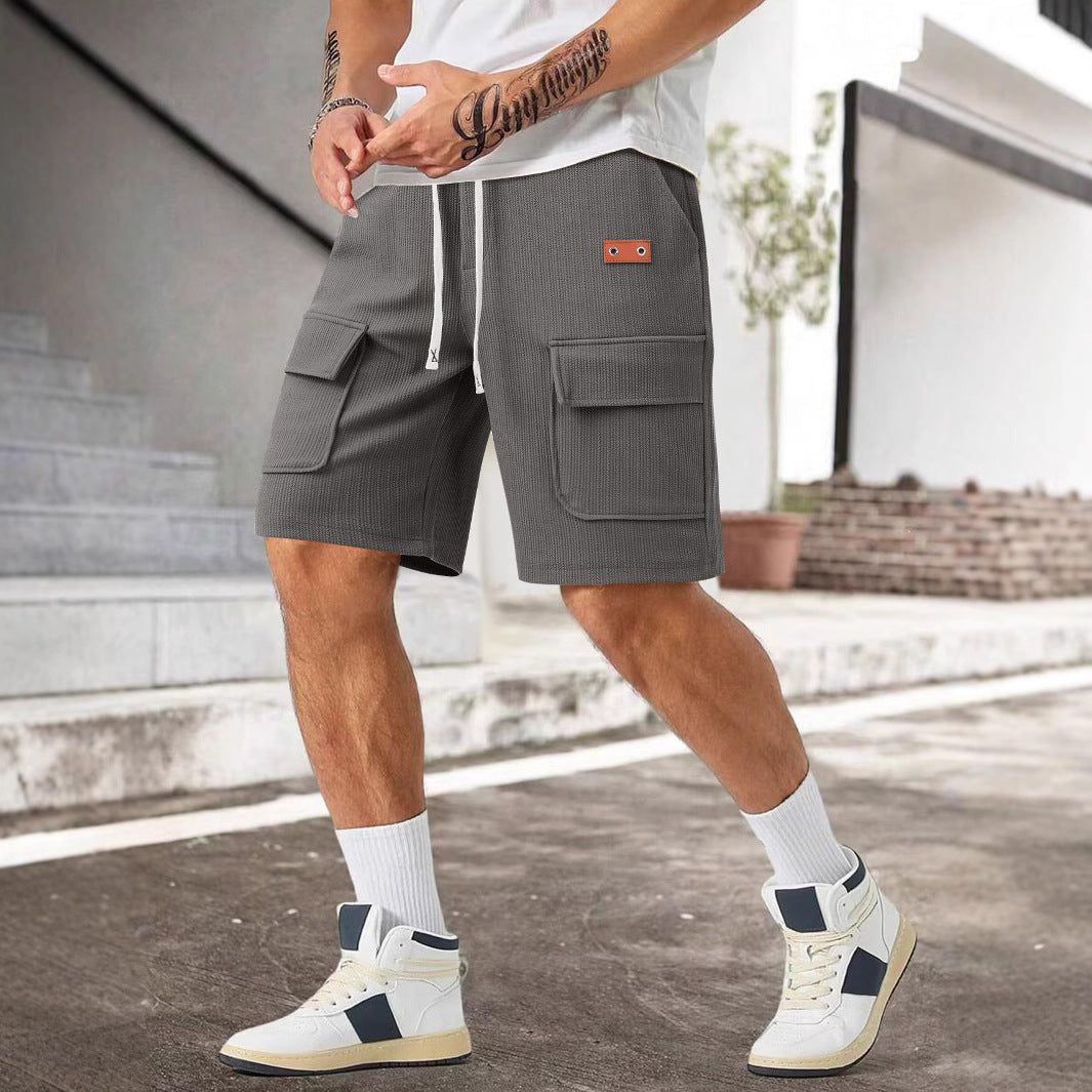Herren Cargo-Shorts mit praktischen Taschen und atmungsaktivem Gewebe Aliams