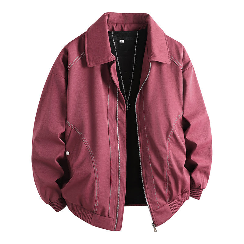 Herren Freizeitjacke mit modernem Schnitt und elastischen Bündchen Aliams