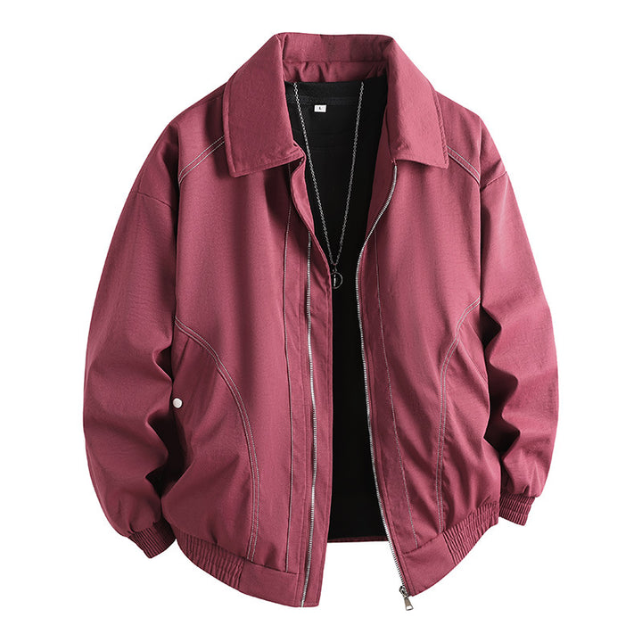 Herren Freizeitjacke mit modernem Schnitt und elastischen Bündchen Aliams