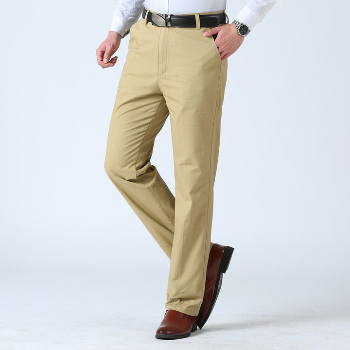 Herren klassische Chino-Hose Aliams