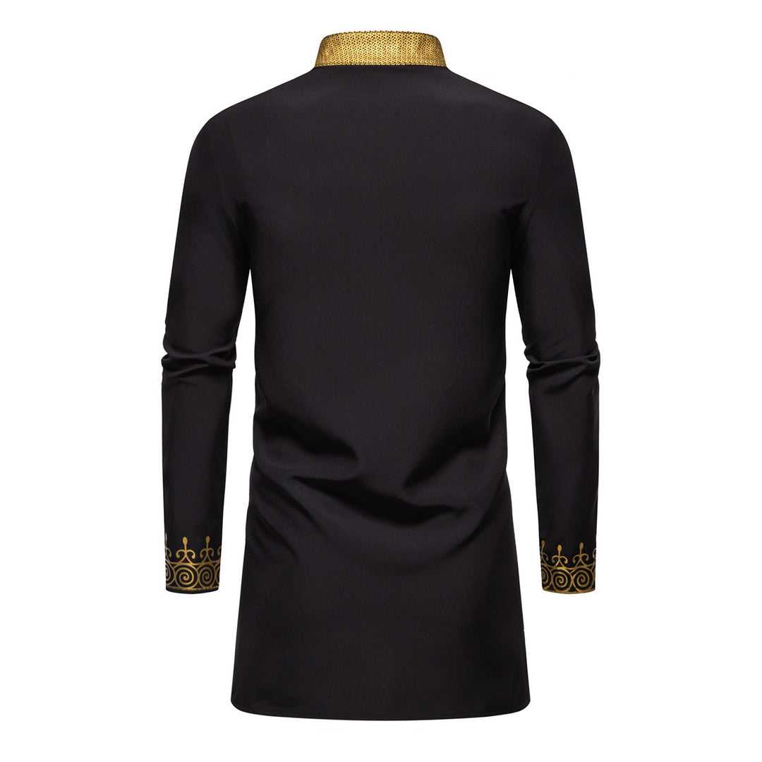 Herren elegantes Kombi-Outfit mit dekorativen Verzierungen Aliams