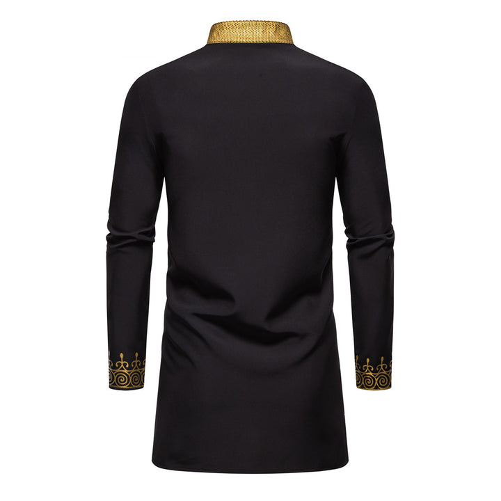 Herren elegantes Kombi-Outfit mit dekorativen Verzierungen Aliams