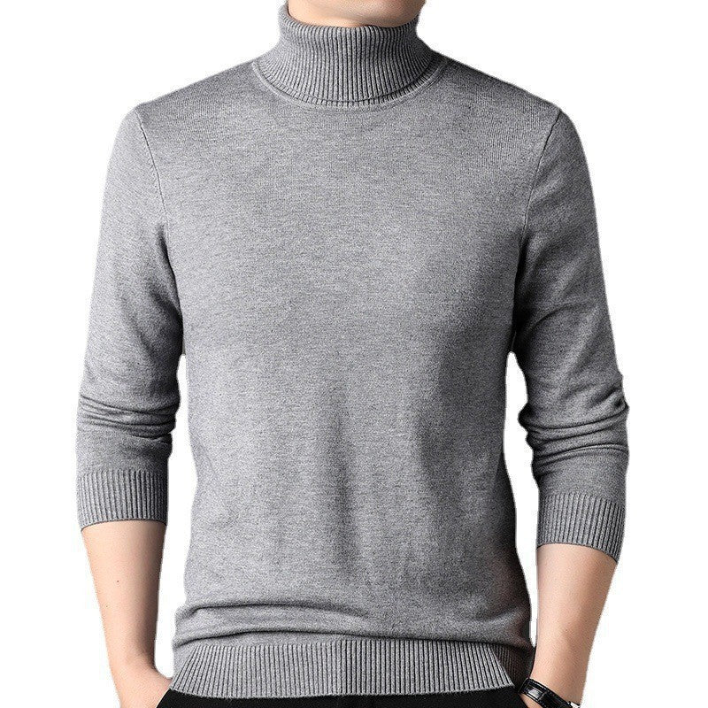Herren figurbetonter Pullover mit Rollkragen Aliams