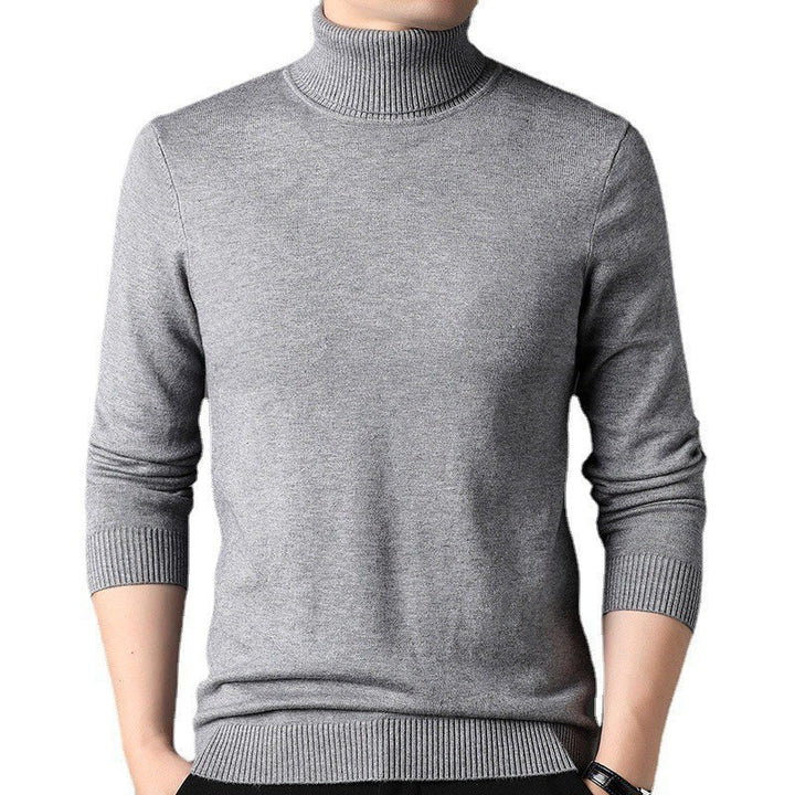 Herren figurbetonter Pullover mit Rollkragen Aliams