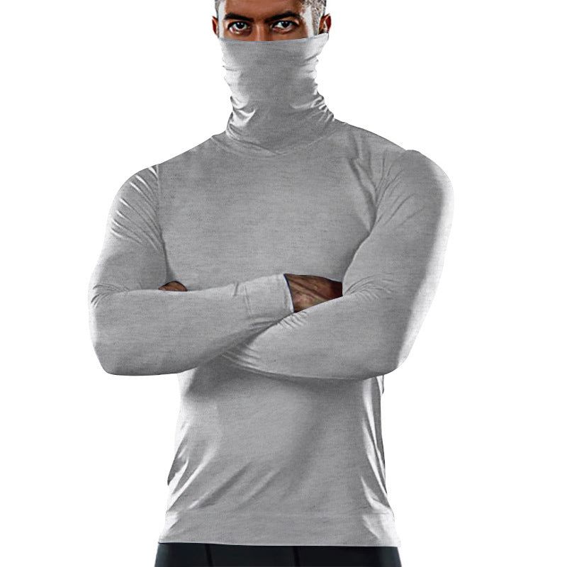 Herren Funktionsshirt mit hohem Kragen und innovativem Feuchtigkeitsmanagement Aliams