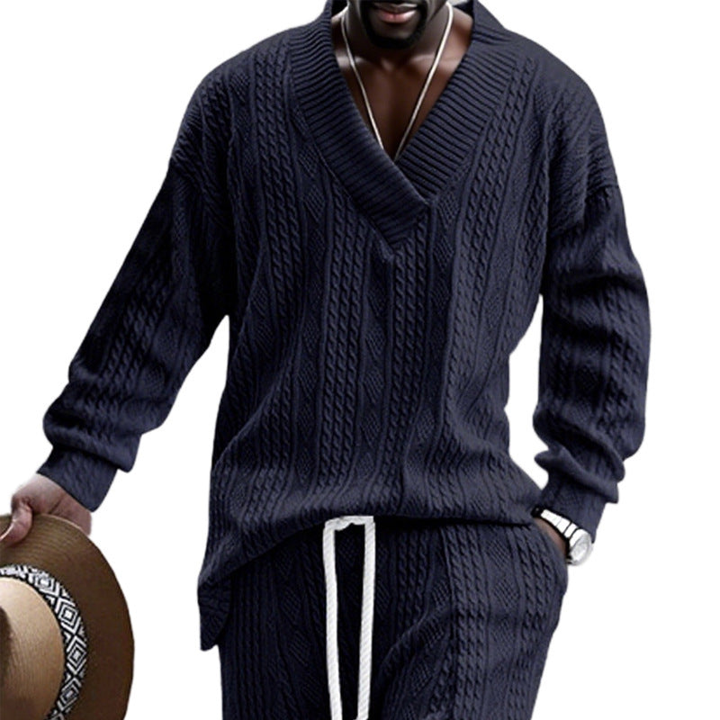 Herren Grobstrickpullover Aliams