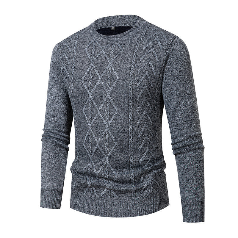 Herren Pullover mit strukturiertem Zopfmuster Aliams