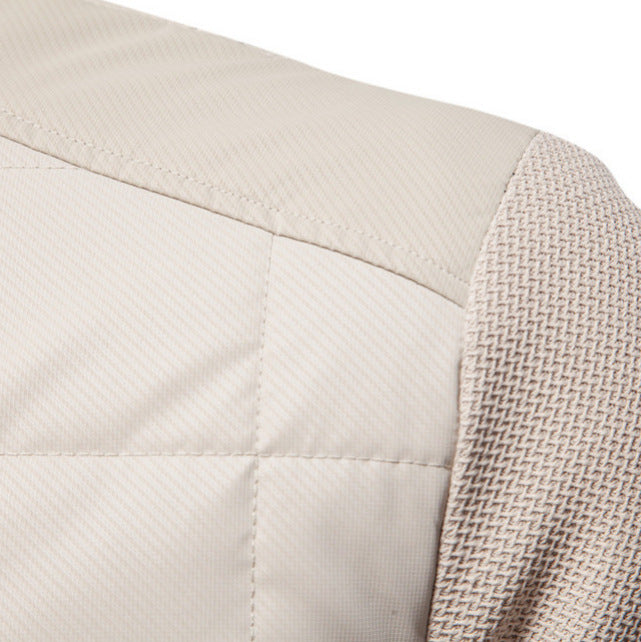 Herren Steppjacke mit sportlichen Details und praktischem Reißverschluss Aliams