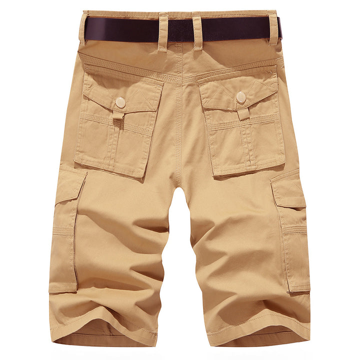 Herren Cargo-Shorts mit praktischen Multitaschen und robustem Gewebe Aliams