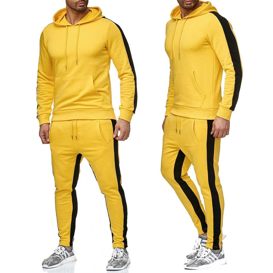 Herren Sportliches Hoodie und Jogginghose-Set Aliams