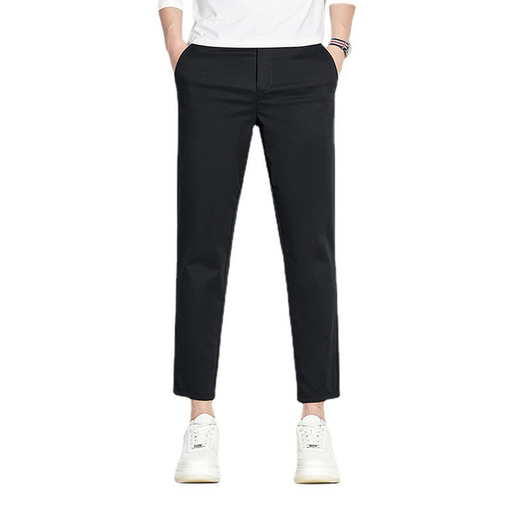 Herren Chinohose mit schmalem Schnitt und elastischem Bund Aliams