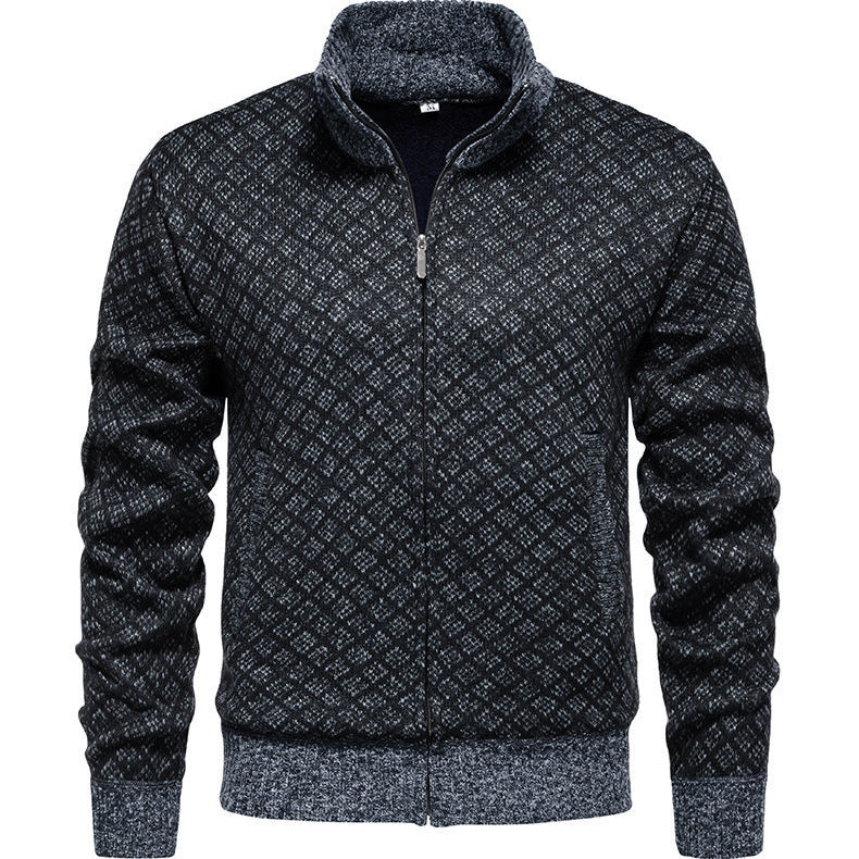 Herren gesteppte Sweatjacke Aliams