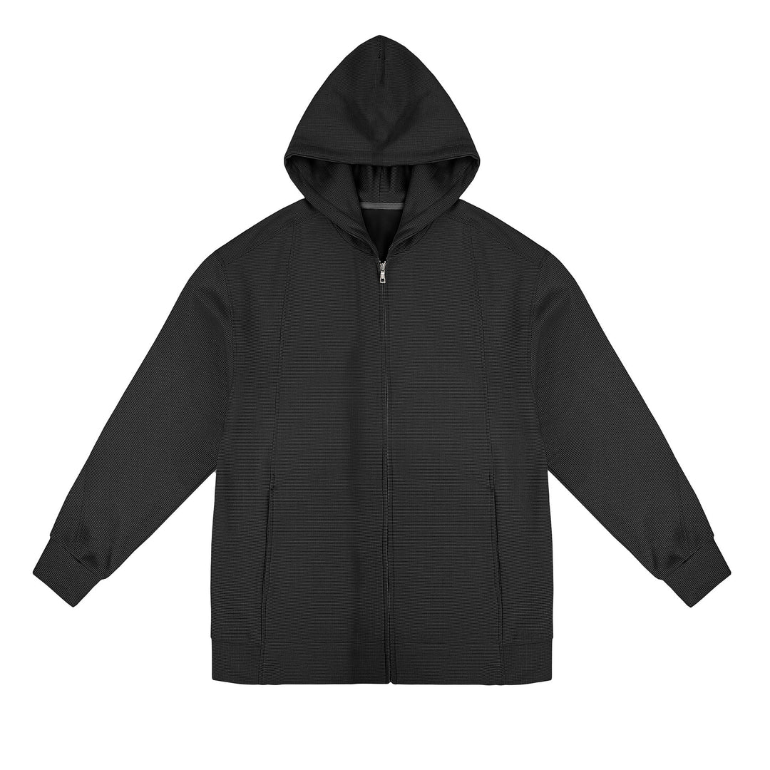 Herren Freizeitjacke mit strukturiertem Design und praktischen Taschen Aliams