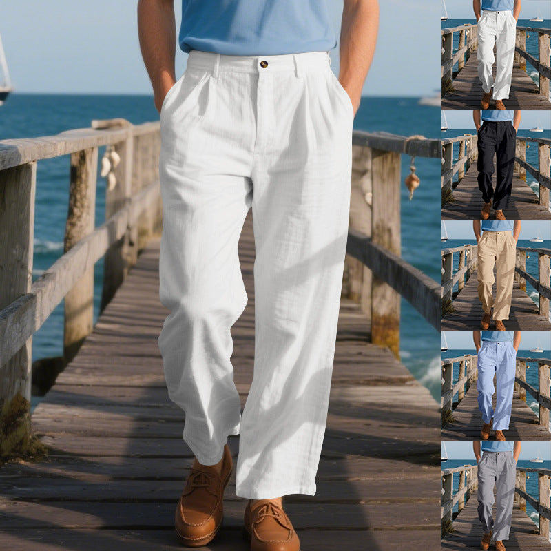 Herren Elegante Karottenhose Aliams