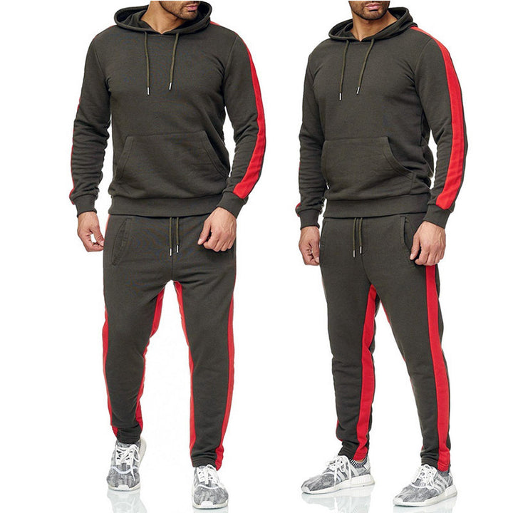 Herren Sportliches Hoodie und Jogginghose-Set Aliams