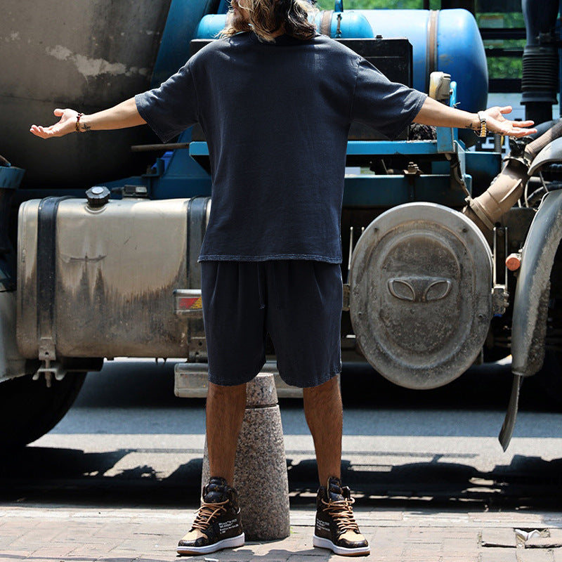 Herren entspannendes Freizeit-Set aus hochwertigem Baumwollmix Aliams