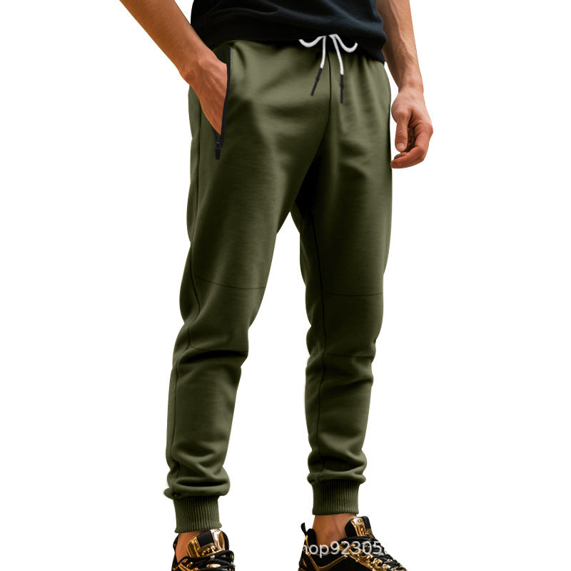 Herren gemütliche Sweatpants mit modernem Schnitt und elastischem Bund Aliams